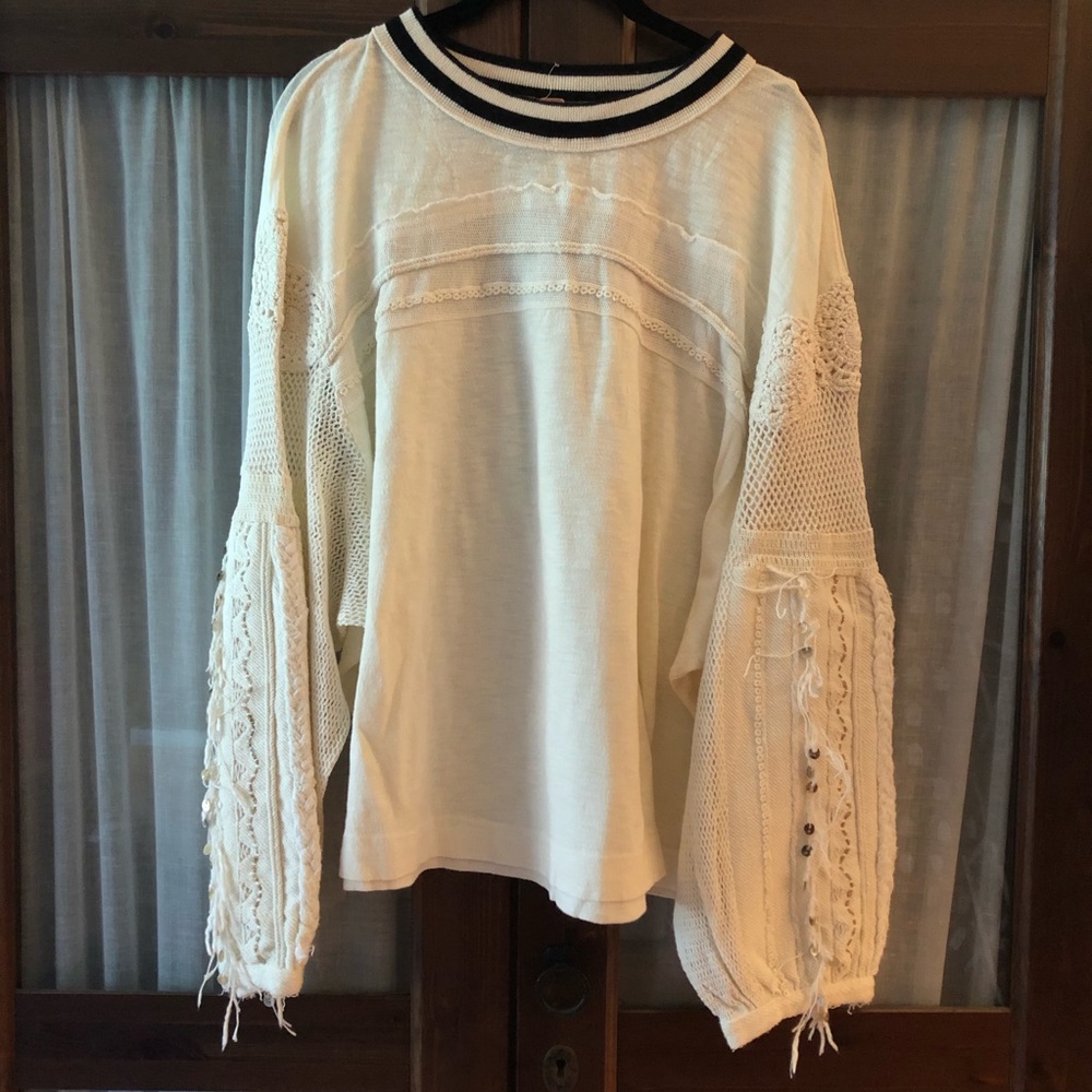 Free people cropped sweater